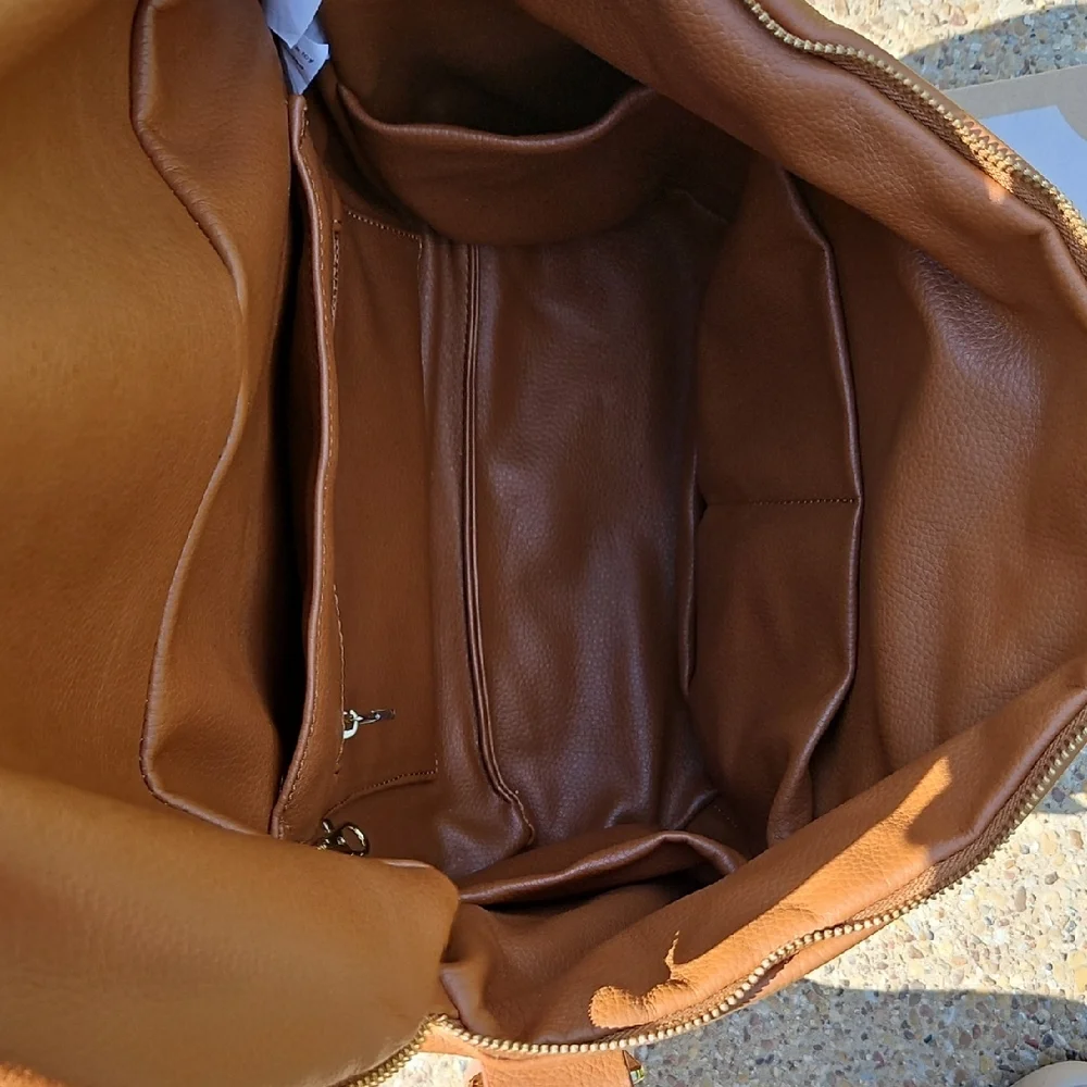 Fawn Design Brown Baby Diaper Bag & Accessories